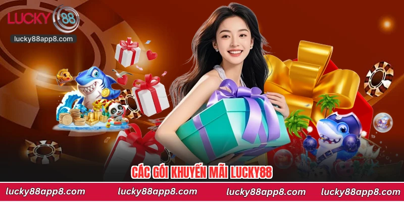 Các gói khuyến mãi Lucky88