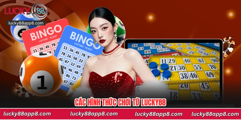Các hình thức chơi từ Lucky88
