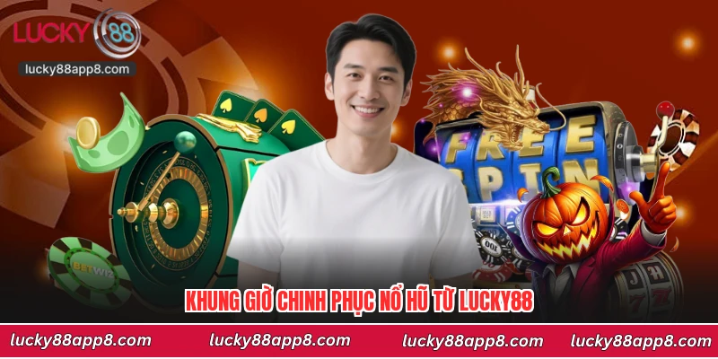 Khung giờ chinh phục nổ hũ từ Lucky88